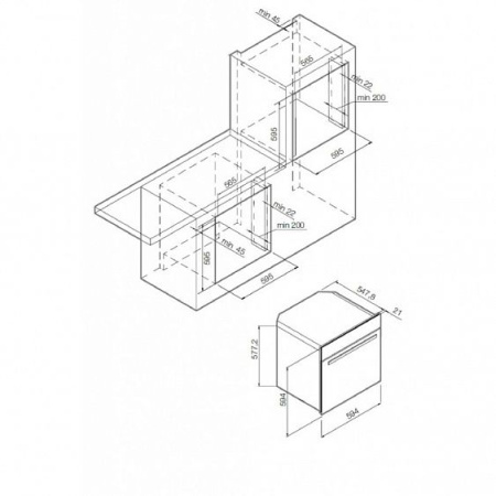 Духовой шкаф GRAUDE BK 60.3 S