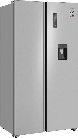 Холодильник WEISSGAUFF WSBS 590 Inverter NoFrost Water Dispenser Inox
