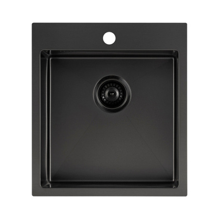 Кухонная мойка ZORG ZRN 5045 Nano PVD Gunblack