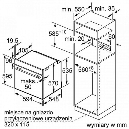 Духовой шкаф Bosch HBA 2780S0 черный