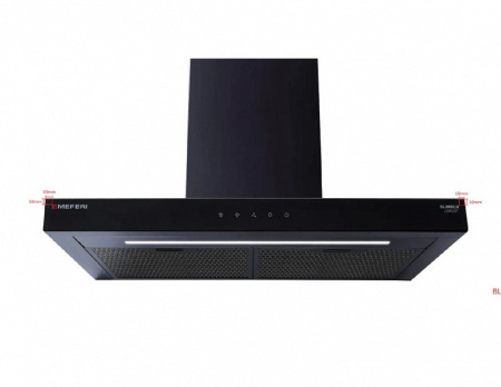 Вытяжка MEFERI SLIMBOX60BK COMFORT