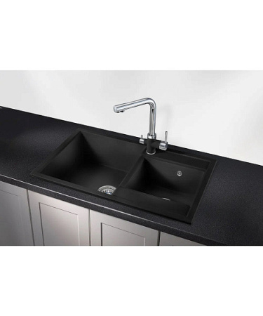 Кухонная мойка KUPPERSBERG MODENA 80 NL 1,5B DEEP BLACK