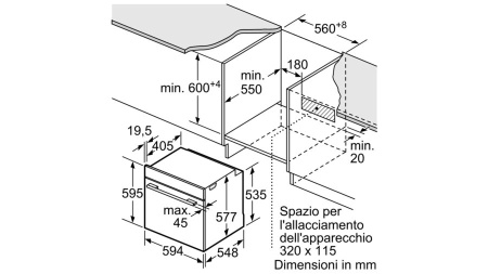 Электрический духовой шкаф BOSCH HSG 636 ES1