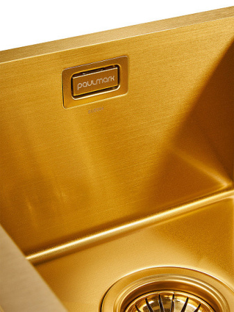 Кухонная мойка PAULMARK Union PM537851-BGL