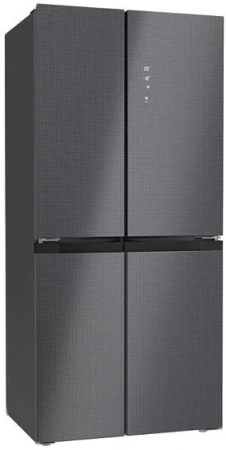 Холодильник LEX LCD450 graphite skin Cross Door — фото