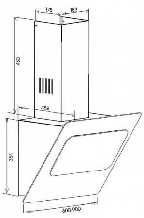 Вытяжка SCHAUB LORENZ SLD DL6734