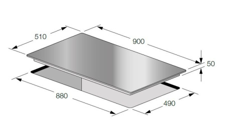 Варочная панель FULGOR FSH 905 ID TS BK