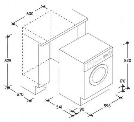 Стиральная машина CANDY CWB 1372 D