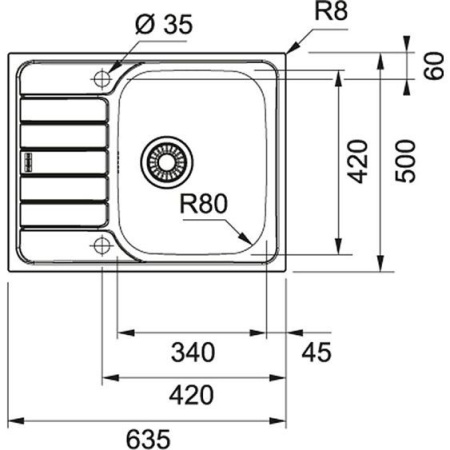 Кухонная мойка FRANKE SKL 611-63