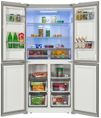Холодильник HIBERG RFQ-490DX NFYm inverter