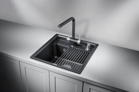 Кухонная мойка GRANULA KS-5002 шварц