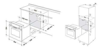 Духовой шкаф DELONGHI NSM 11 XL RF- 4347