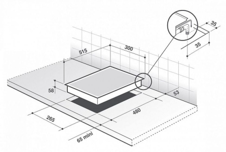 Варочная поверхность DE DIETRICH DPG7340B