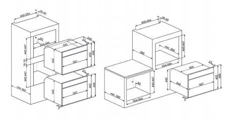 Электрический духовой шкаф SMEG SF4120VC