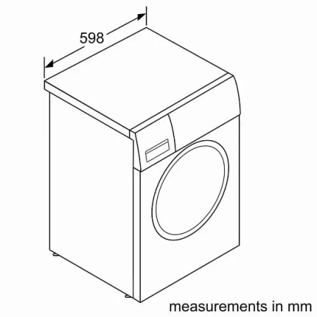 Стиральная машина BOSCH WGE03200BY