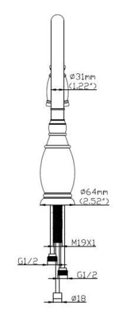 Смеситель Seaman Eco Koblenz SSN-2168P