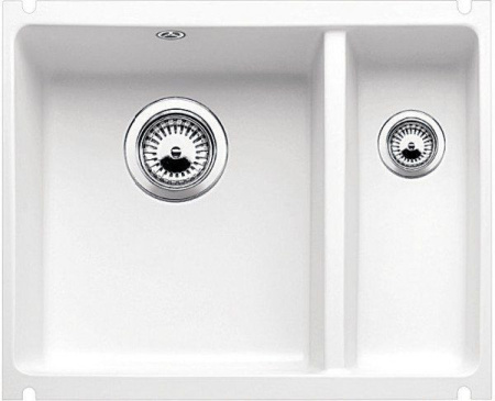 Кухонная мойка BLANCO subline 350/150-u ceramic puraplus белоснежный