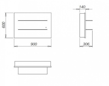 Вытяжка Galvamet Aura 90/F/IX