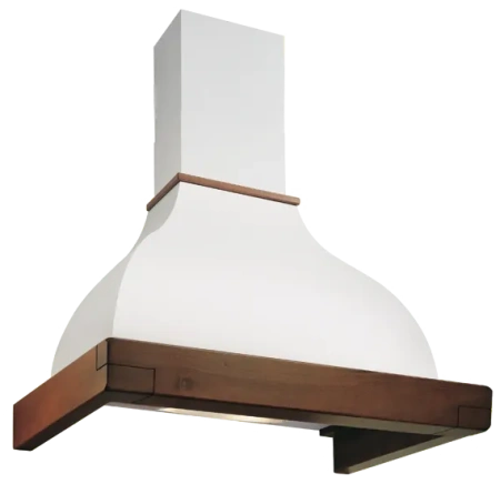 Вытяжка FALMEC IRIS/GARDENIA WHITE UNPAINTED 60 (пристенная,белый корпус+по