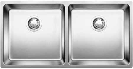 Кухонная мойка BLANCO andano 400/400-if клапан-автомат (518328)