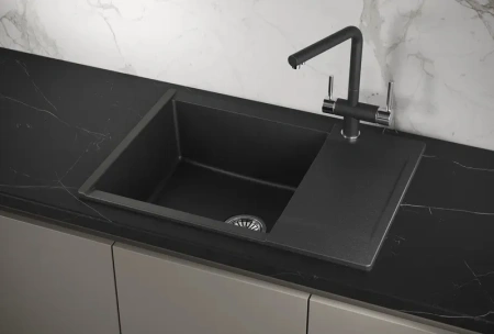 Кухонная мойка GRANULA ES-7003 черный