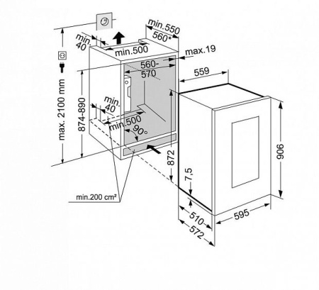 Винный холодильник LIEBHERR EWTgb 1683-21 001