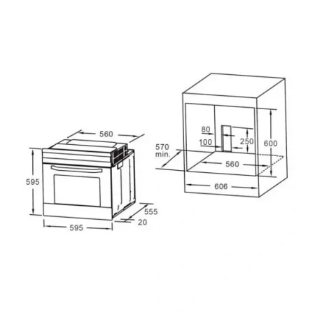 Духовой шкаф AKPO PEA 7009MED04 IV