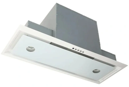 Вытяжка AKPO WK-10 Neva glass 80 белое стекло/нержавеющая сталь