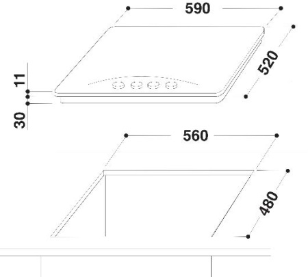 Поверхность WHIRLPOOL akm 528 na