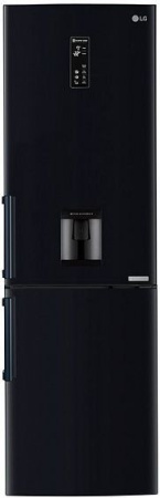 Холодильник LG GB-F59WBDZB черный
