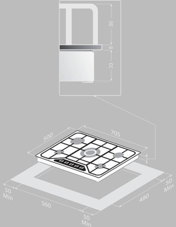 Поверхность BELTRATTO pg 7005 ar