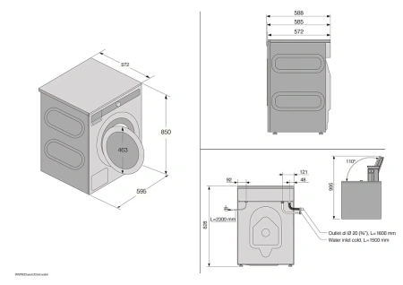 Стиральная машина ASKO W1094W