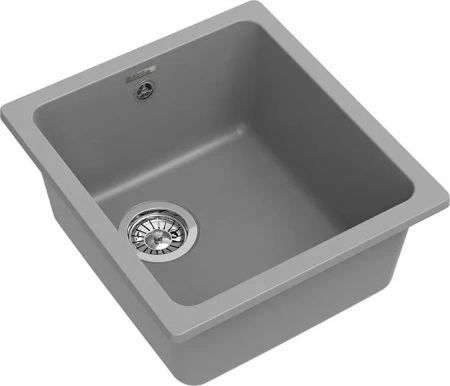 Кухонная мойка RIVELATO BERKANA 35 grigio metallizzato