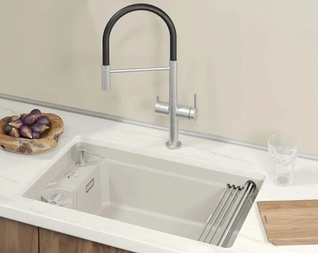 Кухонная мойка GRANULA 7309RU креман