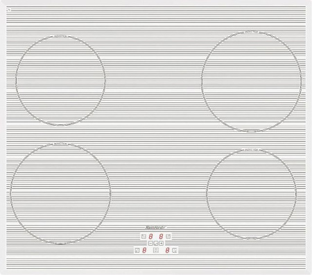 Варочная панель RAINFORD RBH-7604BM1 White