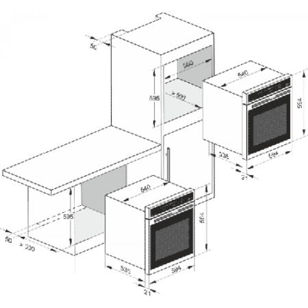 Вытяжка MIELE da 5000 d сталь