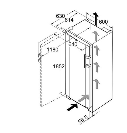 Морозильная камера LIEBHERR SGNesf 3063