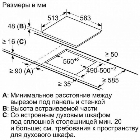 Поверхность BOSCH PKE 645B17