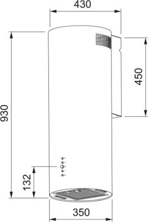 Вытяжка FRANKE AXIS 35 WH (335.0706.919)