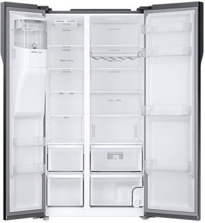 Холодильник Samsung RS51K54F02C черный