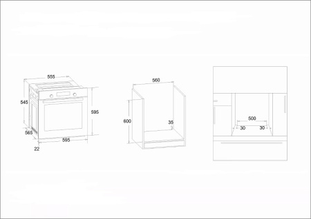 Духовой шкаф SIMFER B6EM58035