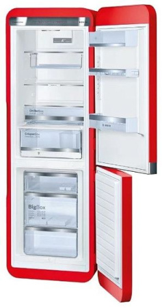 Холодильник Bosch KCE40AR40 красный