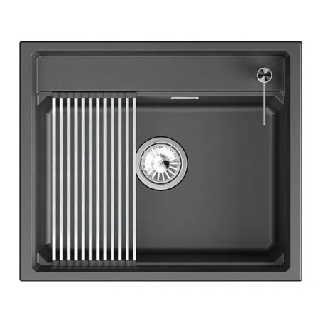 Кухонная мойка GRANULA KS-6003i шварц