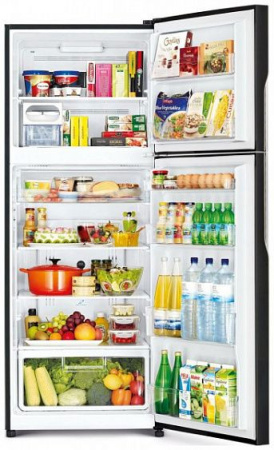 Двухкамерный холодильник HITACHI r-vg 472 pu3 gbw