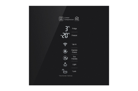 Холодильник LG GB-B940BMQZT черный