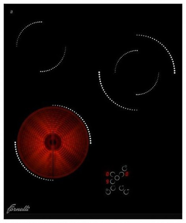 Рабочая варочная поверхность FORNELLI pv 45 delizia