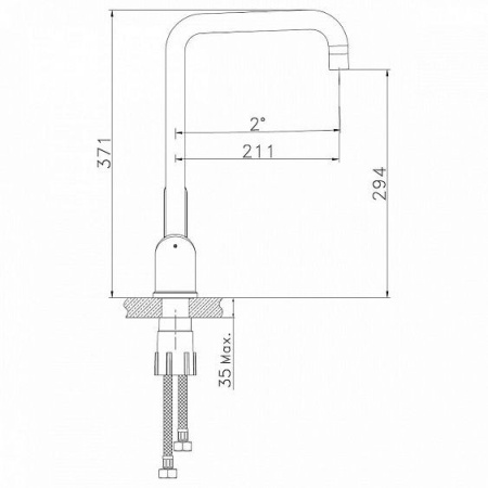 Смеситель LEMARK Expert LM5073S хром