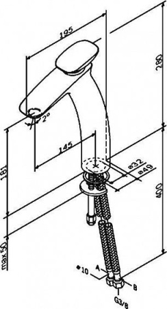 Смеситель AM.PM Spirit V2.0 F70A92000 хром