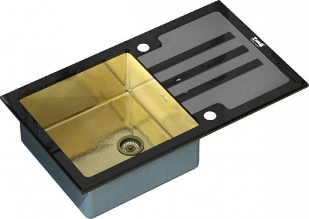 Кухонная мойка  ZORG GL-7851-BLACK-BRONZE