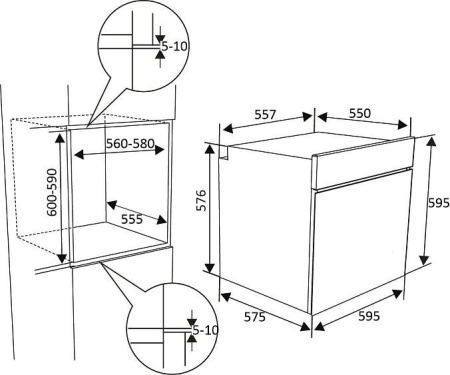 Духовой шкаф BRANDT BOE1000X